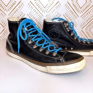 Converse Street Hiker Black‎ Leather High Top Sneakers Mens 11 Hiking Gorpcore
